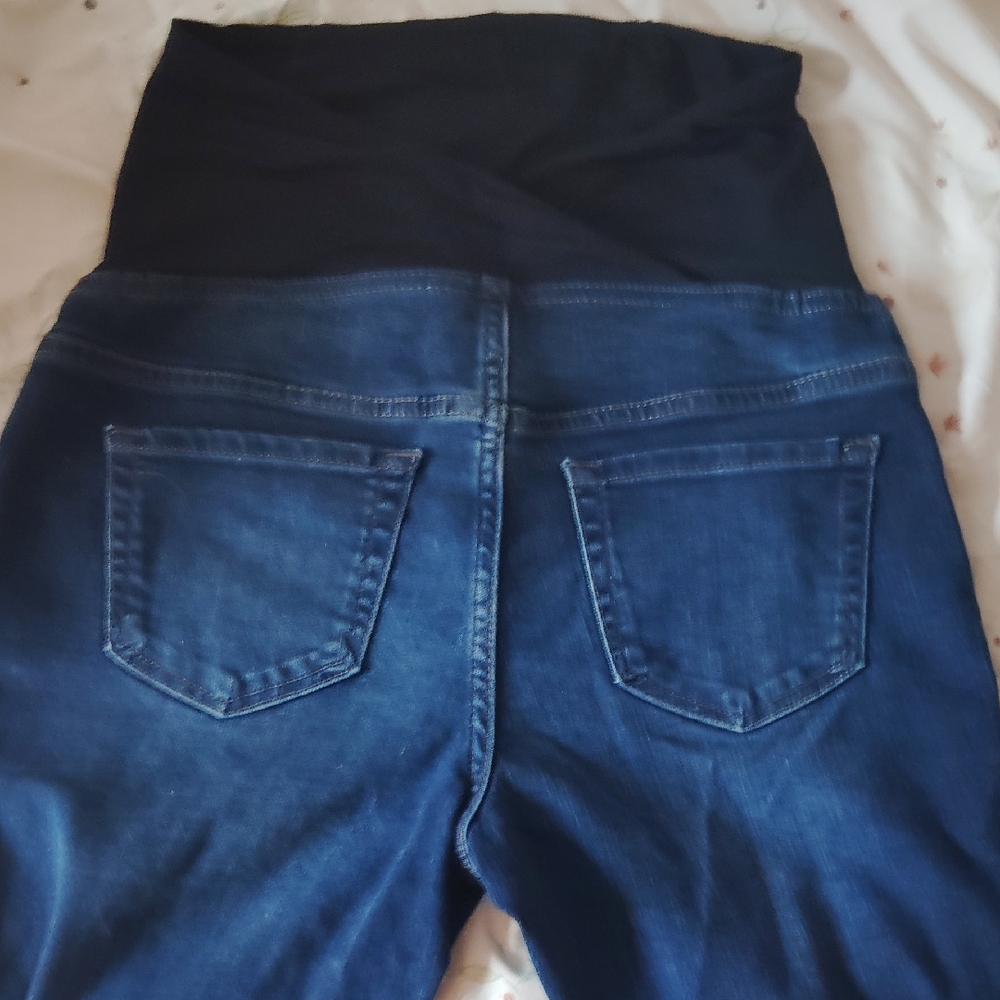 Isabel Maternity by Ingrid & Isabel Navy Skinny Jeans